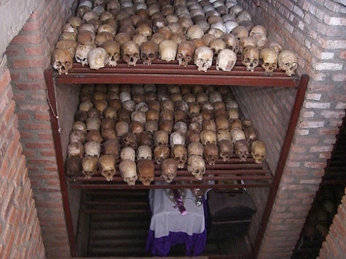 The Grave of  42,000 in Nyamata, Rwanda